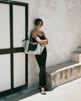 Canvas Shopper Black