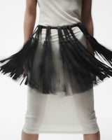 Leather Tassel Black