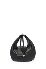 Heart Charm Black with Amber