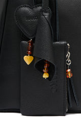 Full Charm Bowling Bag Large Black with Amber