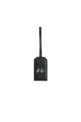 Tag Charm Black with Amber PERSONALIZED