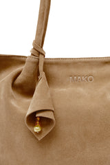 Flower Bag Charm Sandstone