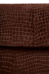 Elongé Gondola Suede Bag with Tassels