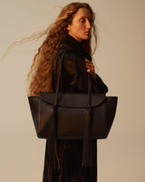 Leather Tassel Black