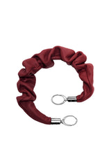Burgundy Flounce Handle