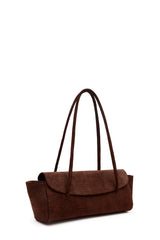 Elongé Gondola Suede Bag with Tassels