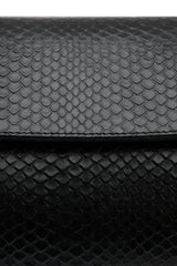 Snake-Efect Mini Gondola Bag