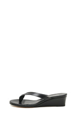 Leather Wedge Sandals