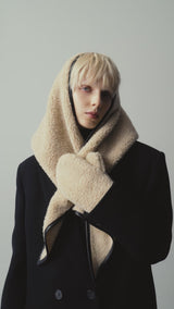 Teddy Headscarf Beige