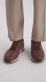 Retro Sneakers Caramel